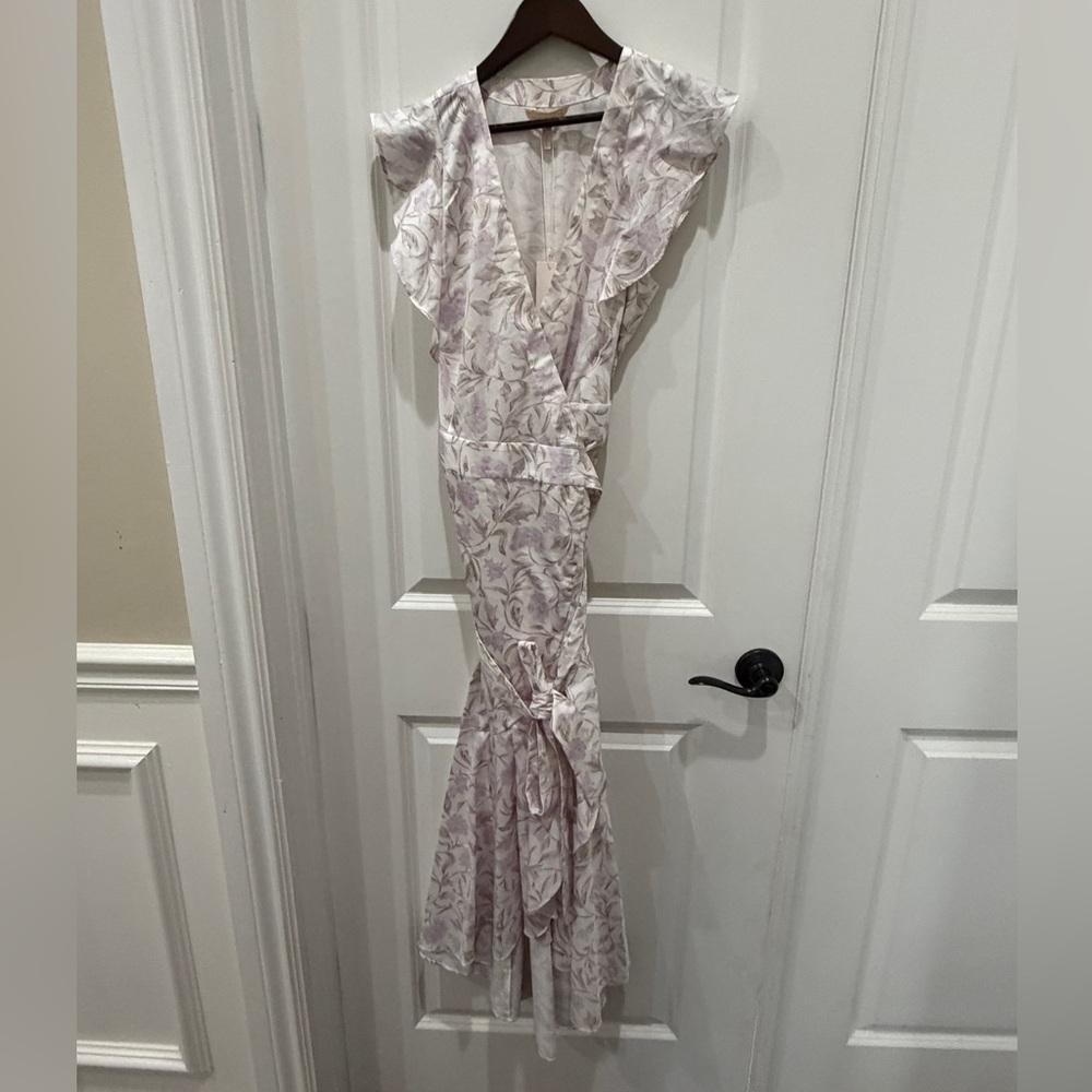 NWT Rebecca Taylor Pastel Floral Dress